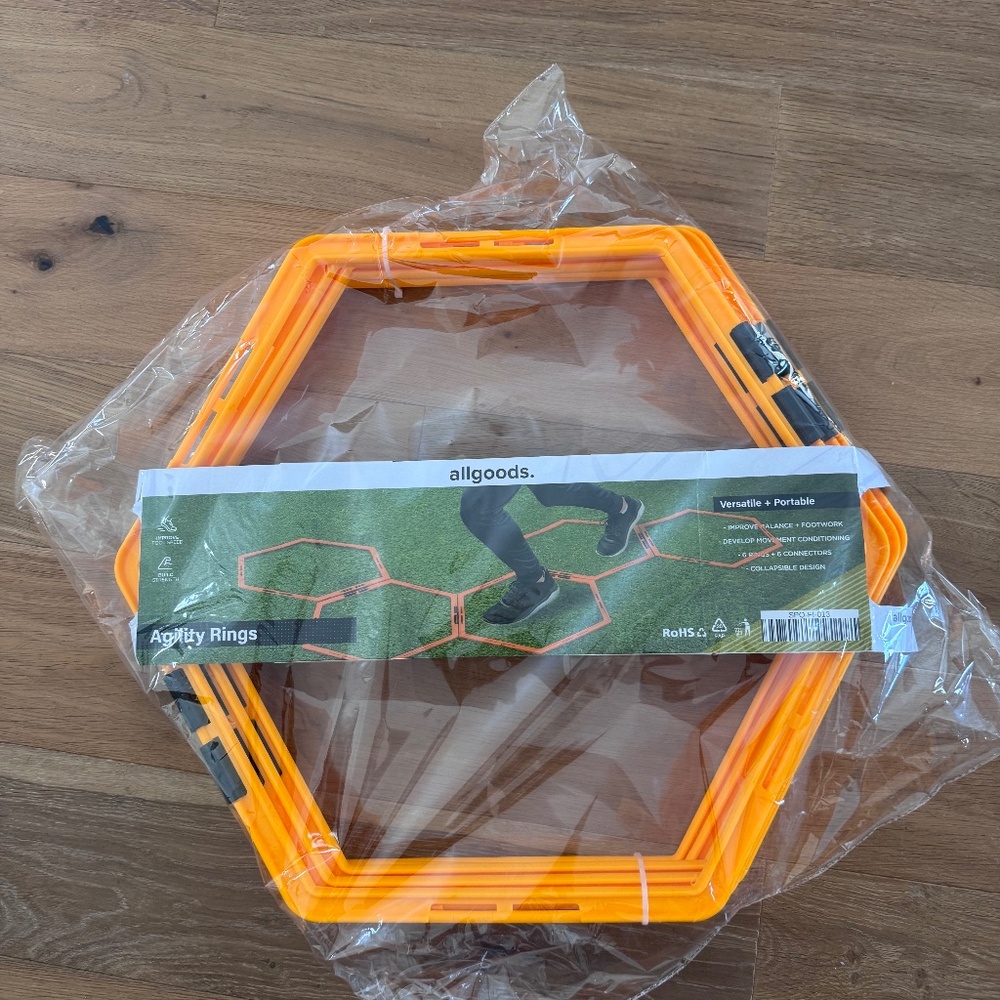 Allgoods Agility Rings NEW w/tags